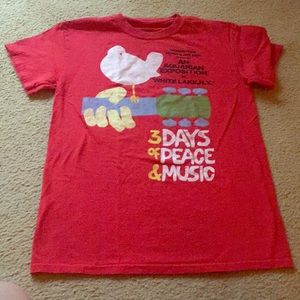 Woodstock tee shirt!